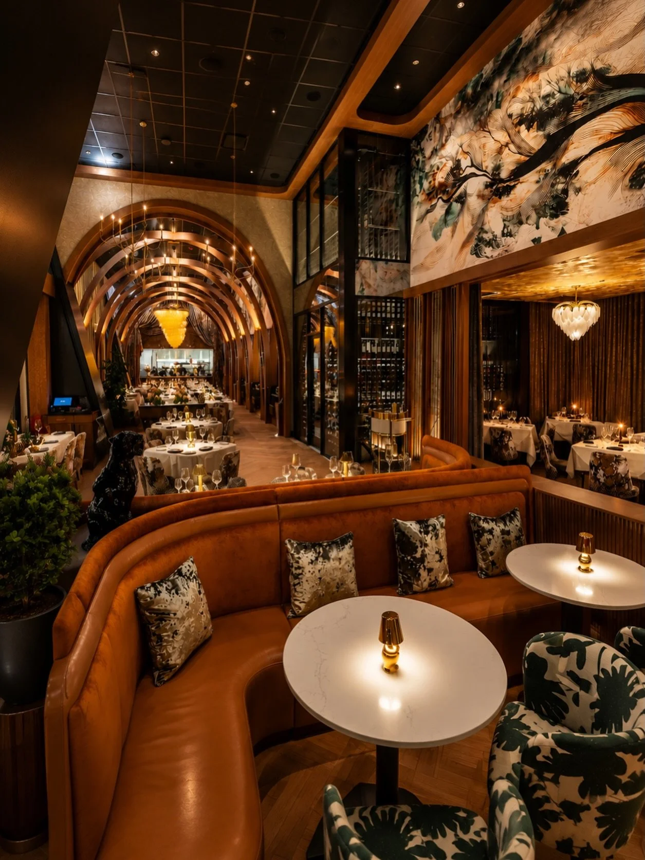 Some spaces don&rsquo;t just welcome guests. They leave them speechless. ✨

From the sweeping architectural arches to the custom wall paneling, luxurious booth seating, decorative ceilings, and refined millwork details, every element in this restaura