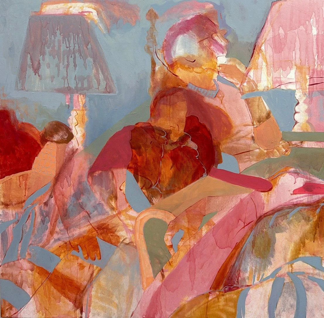 Of the Heart, 48" x 48", acrylic on canvas, 2026