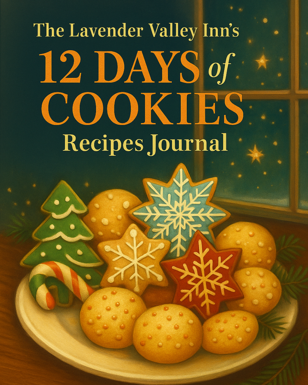 The Lavender Valley Inn’s 12 Days of Christmas Cookies Recipes Journal