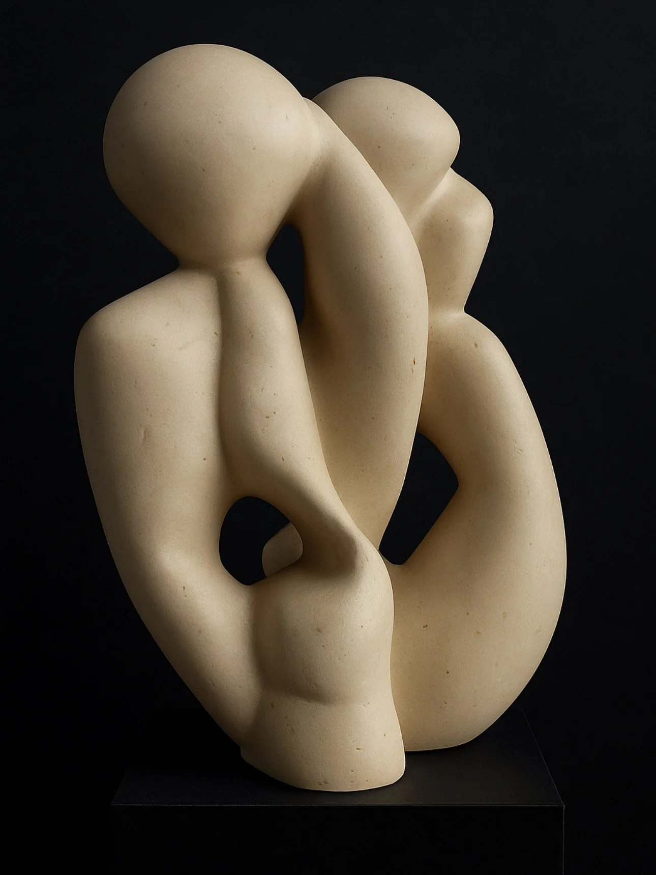 IN SILENZIO
Non parla, ma ascolta.
Questa pietra accoglie il vuoto e lo trasforma in presenza.
È un respiro antico, scolpito nella materia, che ci ricorda chi siamo quando tutto tace.
Opera disponibile