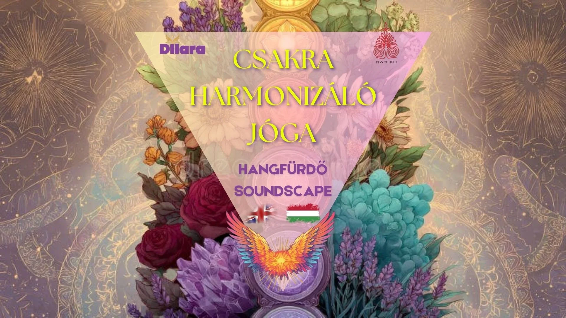 Csakra Harmonizáló Jóga &amp; Hangfürdő / Soundscape (EN / HU)