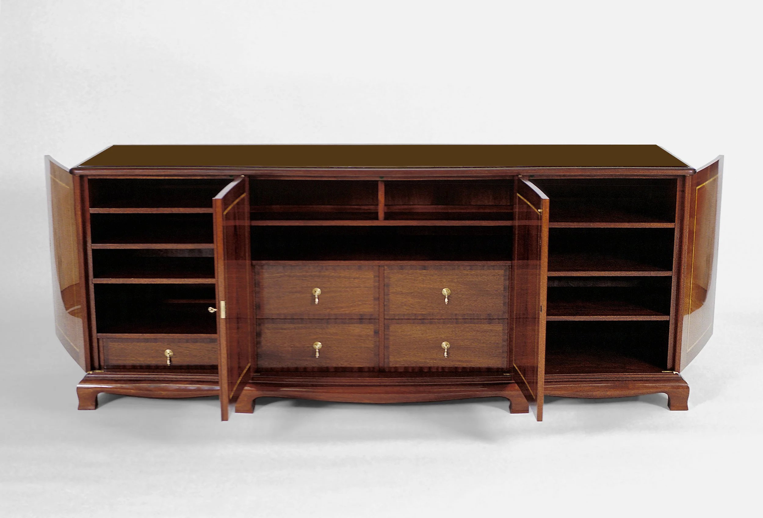Serpentine Cabinet Interior