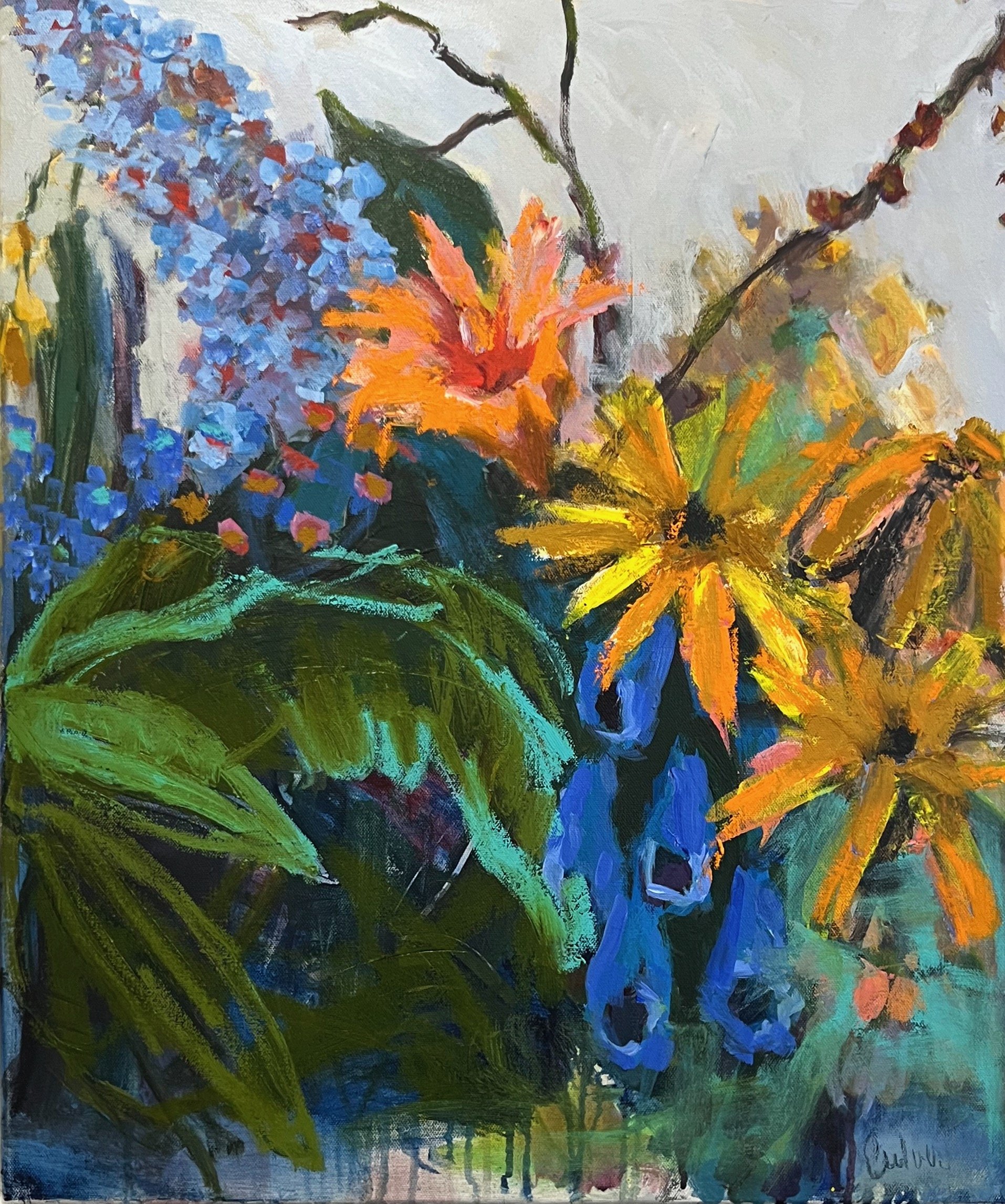 Quiet Riot I painting