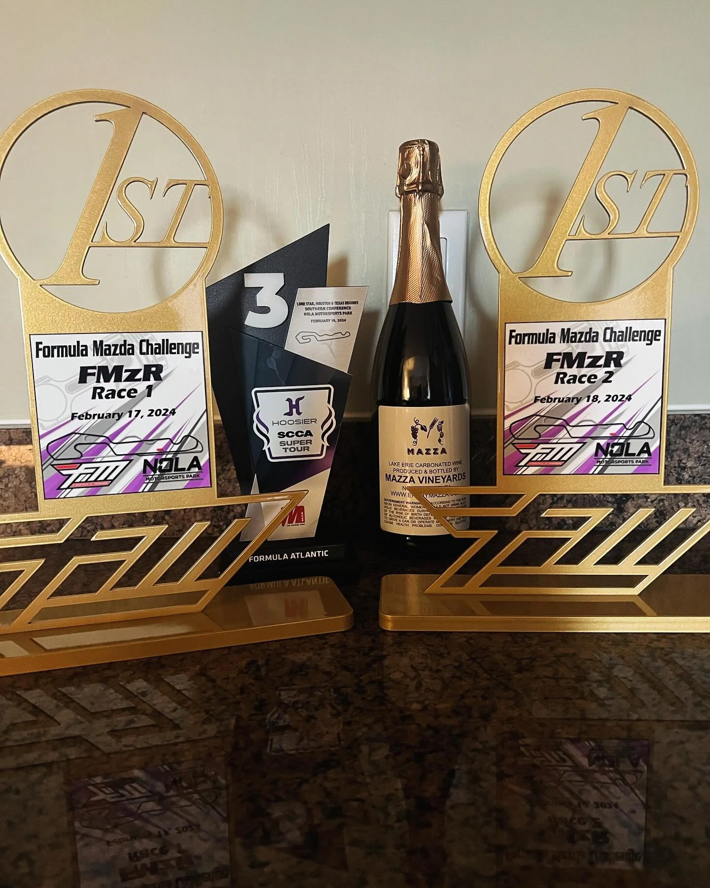 Excellent opening weekend of the @formulamazda challenge! Running @nolamotorsports in the Hoosier super tour! Two wins in the FMzr and a 3rd in FA.  Blessed to be back in a race car,  got some big things planned this year! 🏁🏁

#formulamazda #formul