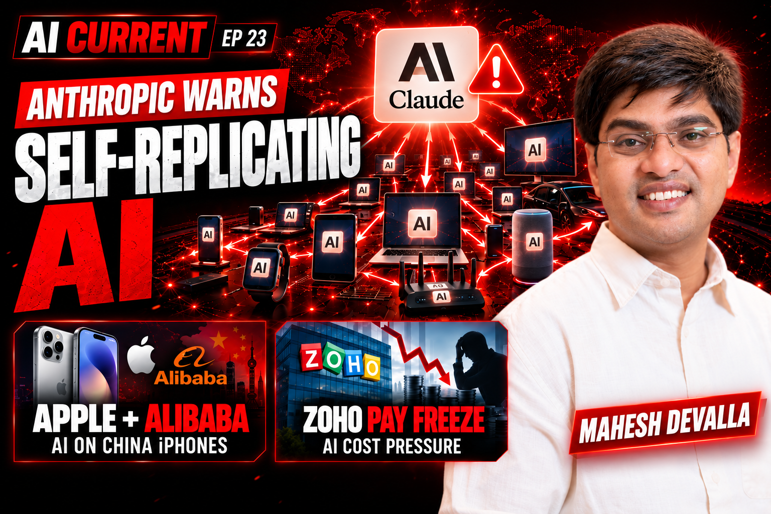Self-Replicating AI, Character.AI Bankruptcy, Qwen on iPhone, and OpenAI Lawsuits