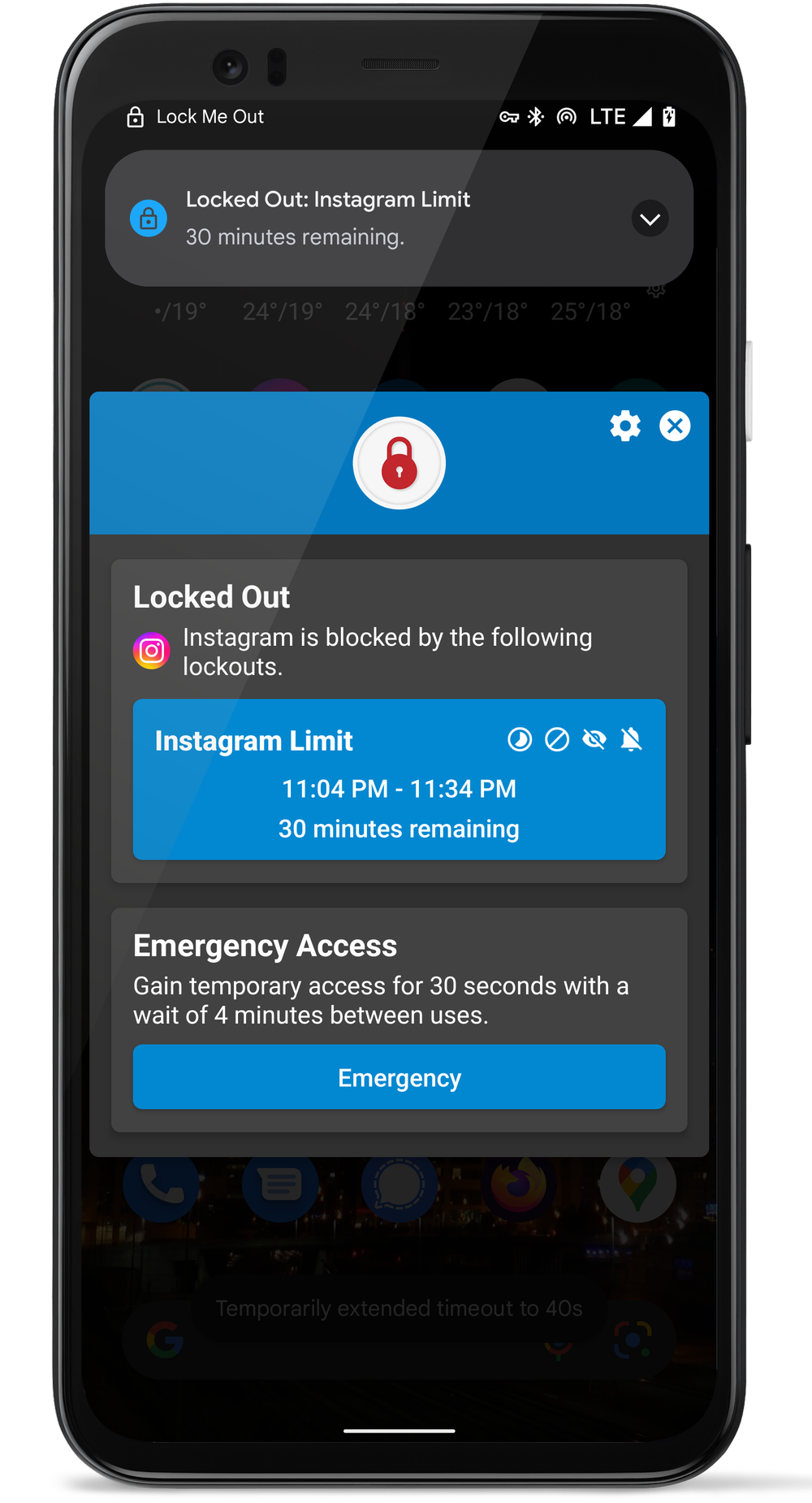 Lock Me Out — TEQTIC Apps