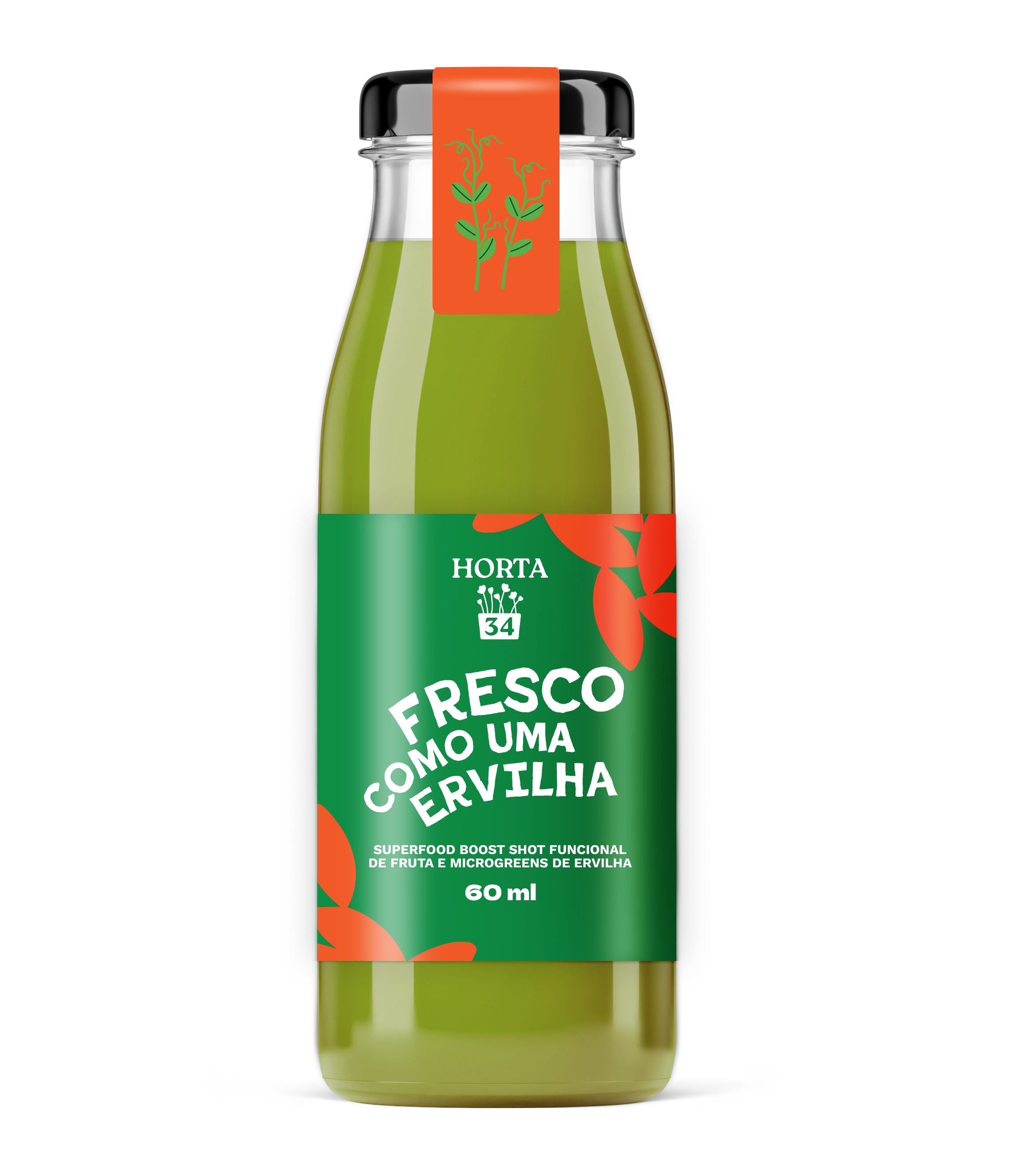 Fresco como uma ervilha