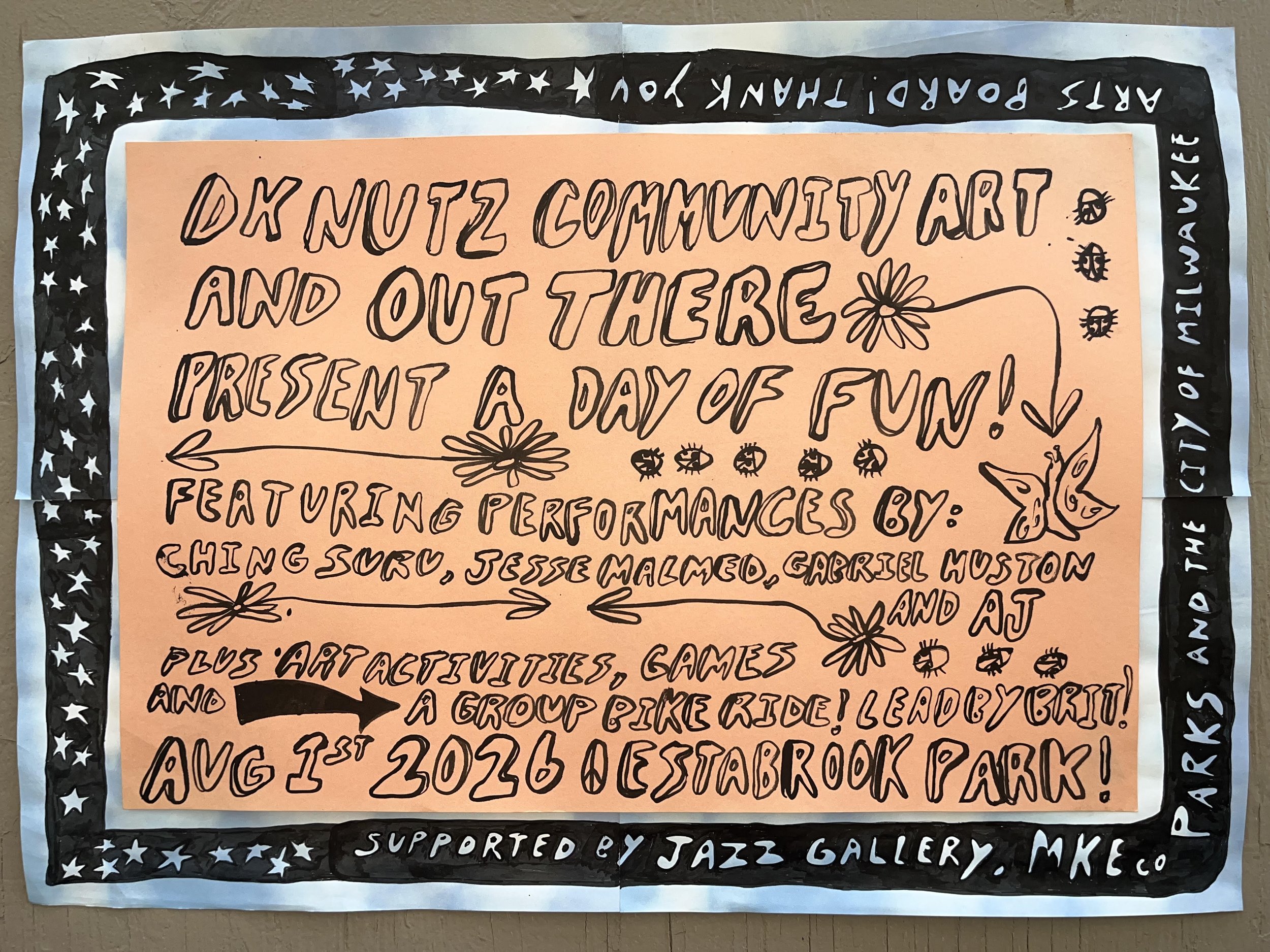 (Cancelled due to rain) Music and Art Making @ Estabrook Park