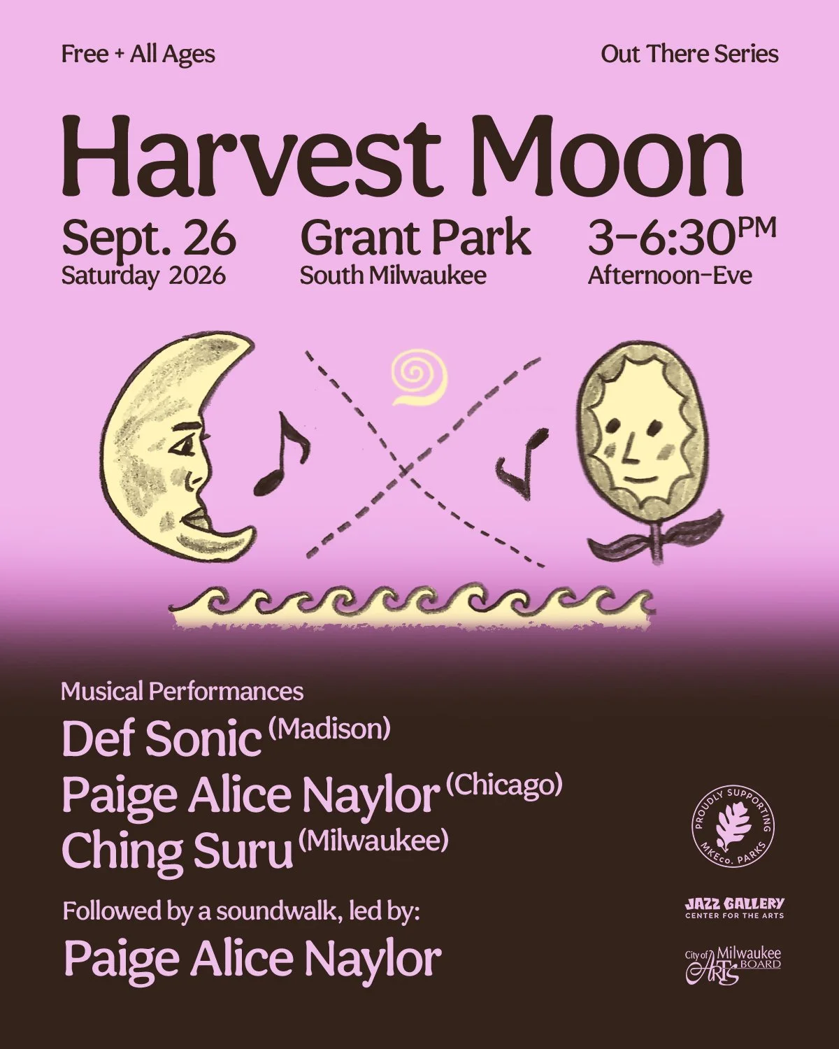 Def Sonic / Paige Alice Naylor / Ching Suru | Grant Park, South Milwaukee