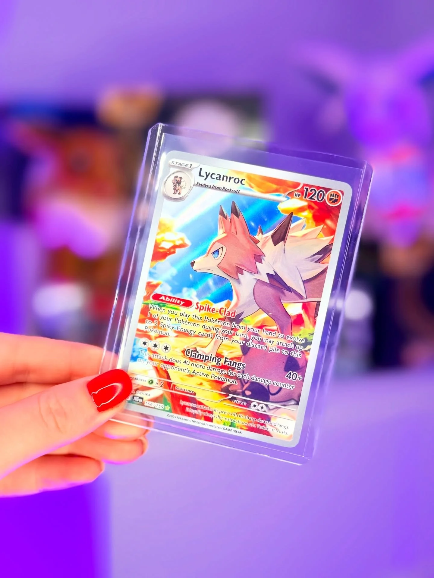 This Lycanroc full illustration is pure 🔥 

#pokemon #pokemoncardcollection #pokemontcg