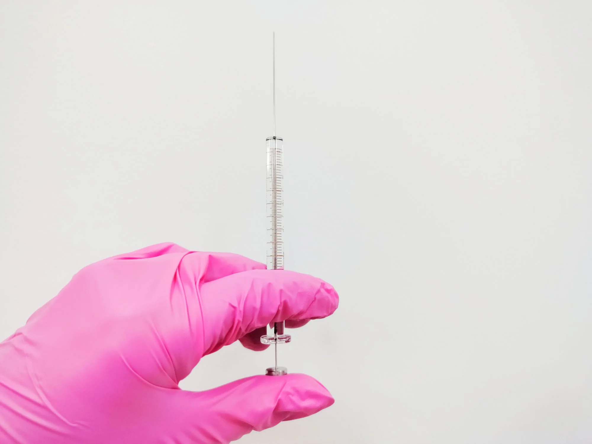 Medical syringe prepared for Botox or dermal filler injection — Kalen & Co. Aesthetics in Cedar Rapids.