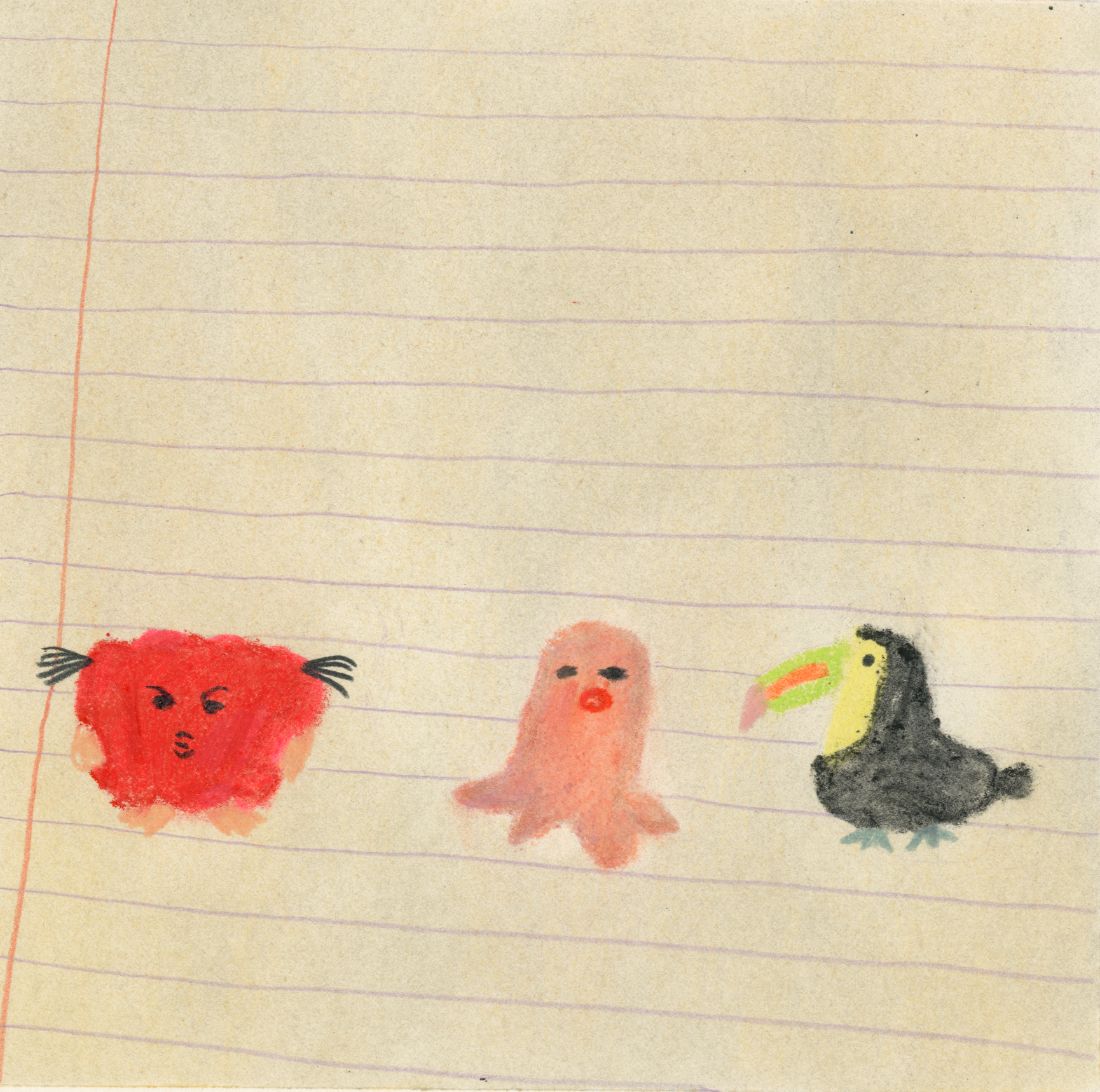 Page from Personality Zine