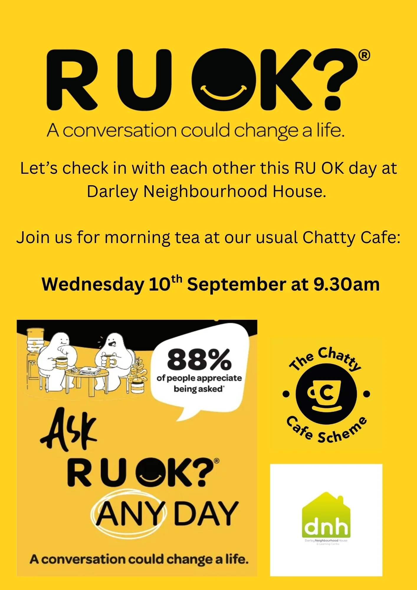 R U OK Day Morning Tea