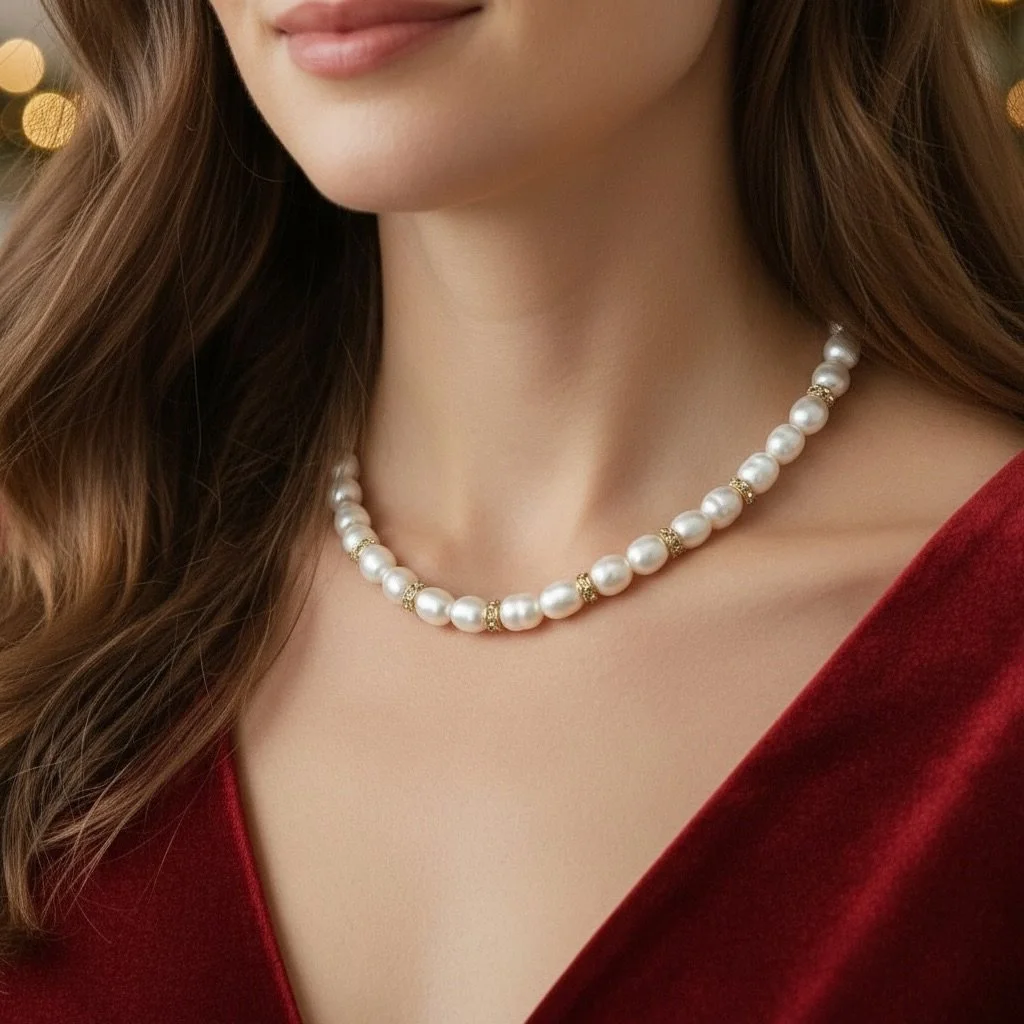 Valeria Pearl Jewelry Set