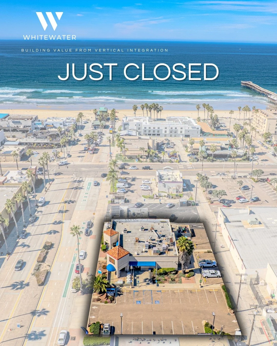 JUST CLOSED! 856 Grand Ave in Pacific Beach-- the former IHOP! 

Whitewater Commercial Real Estate is excited to announce the successful closing of a prime redevelopment opportunity on Grand Avenue in Pacific Beach, located just one block from the Pa