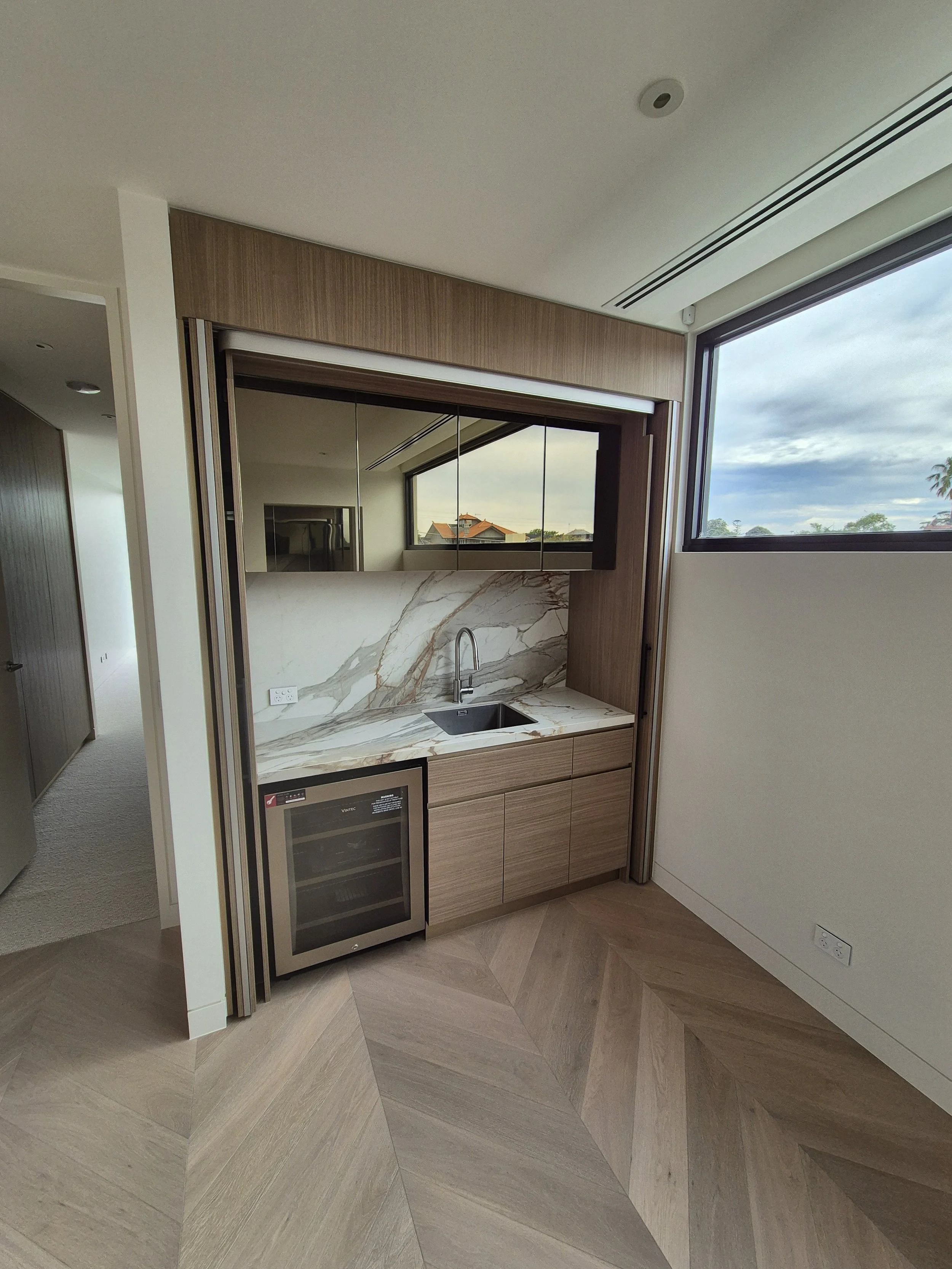 Built in kitchenette BL Brighton.jpg