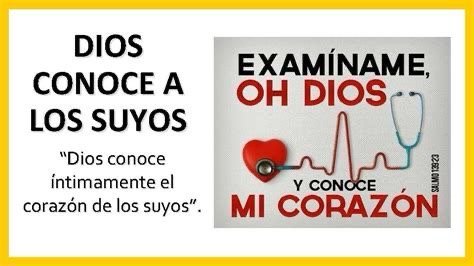 Dios Nos Conoce Íntimamente