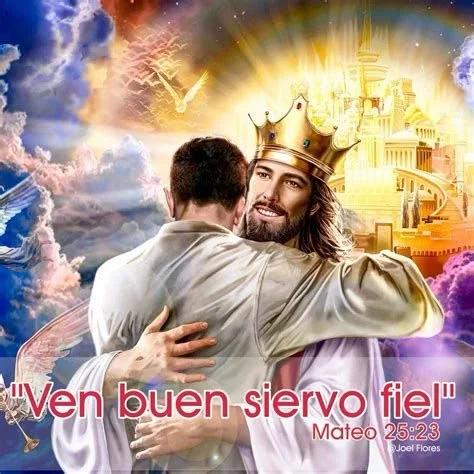 Para un: “Bien, buen siervo fiel” al morir