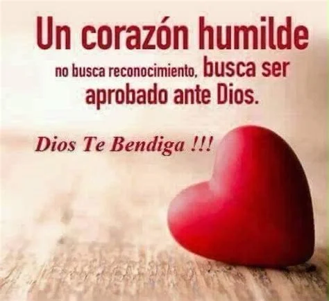 Un corazón humilde delante de Dios