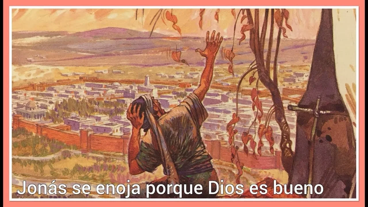 Jonás, su desobediencia y mala actitud