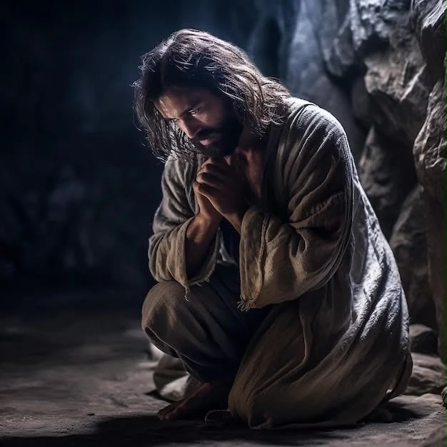 La mansedumbre de Cristo en Getsemaní