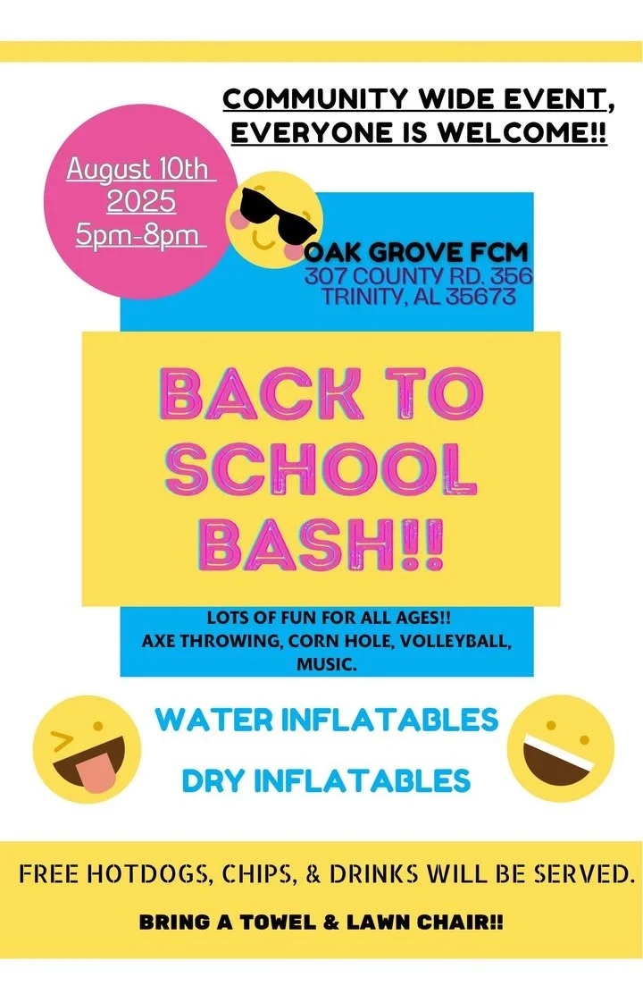 Oak Ridge FCM: Back to School Bash