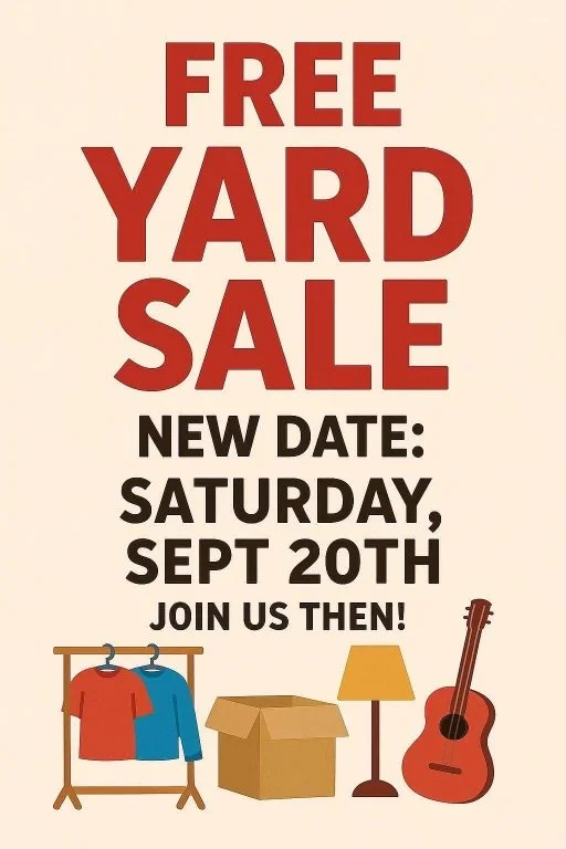 Harmony Baptist Church Free Yard Sale