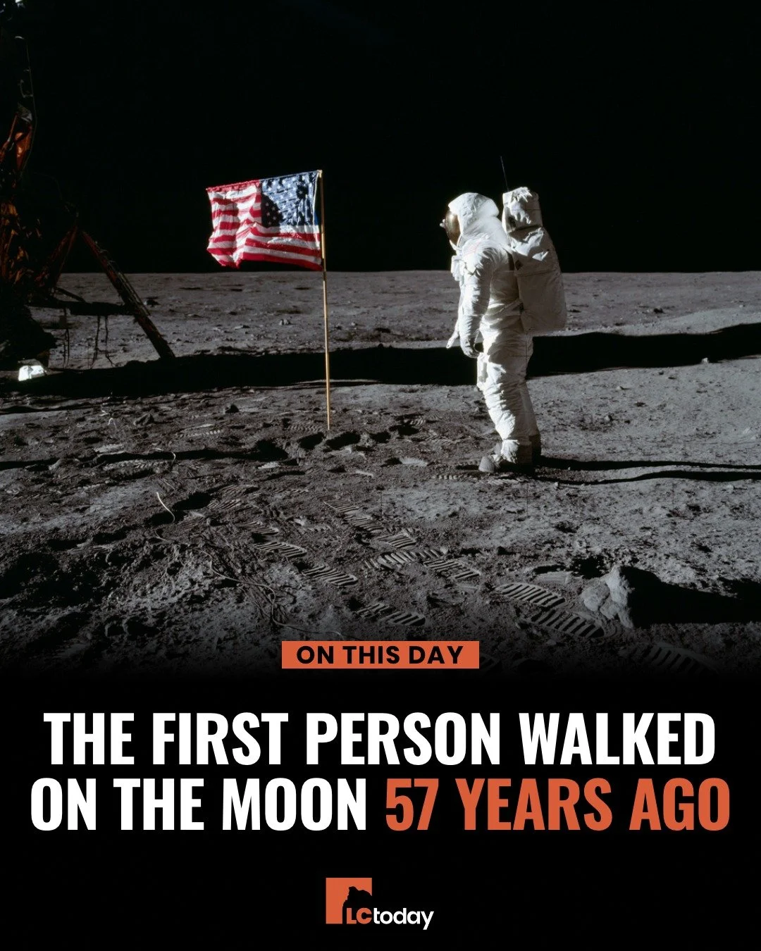🌕 HAPPY NATIONAL MOON DAY!

On July 20, 1969, humans walked on the moon for the first time.

Most people call it history. A few still call it Hollywood.

Do you remember watching it&mdash;or hearing your family talk about it?