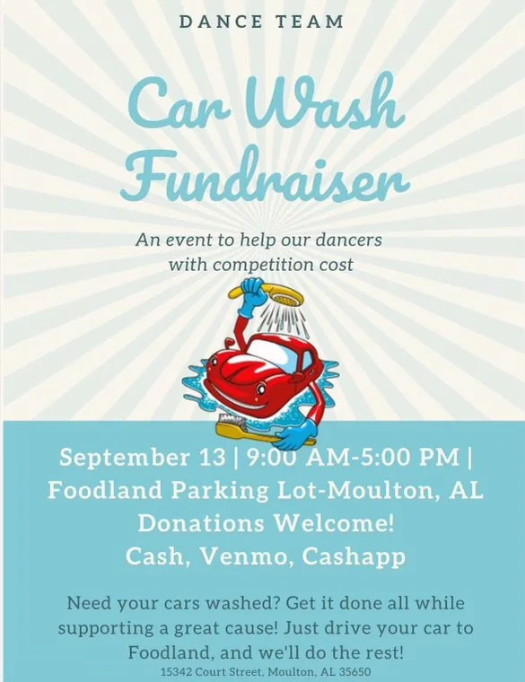 Dance Team Car Wash Fundraiser