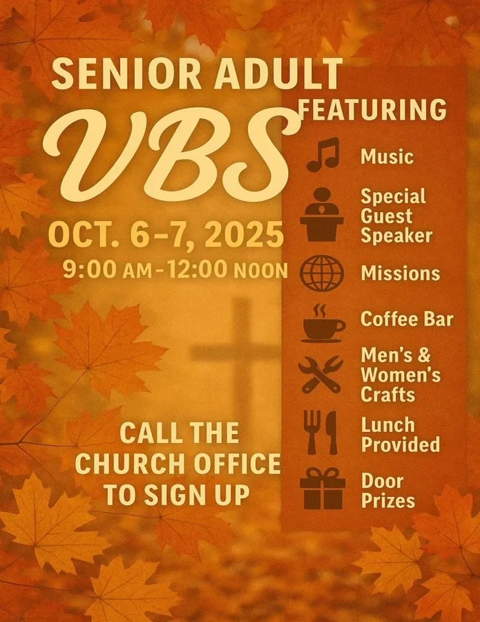 Moulton Baptist Church: Senior Adult VBS