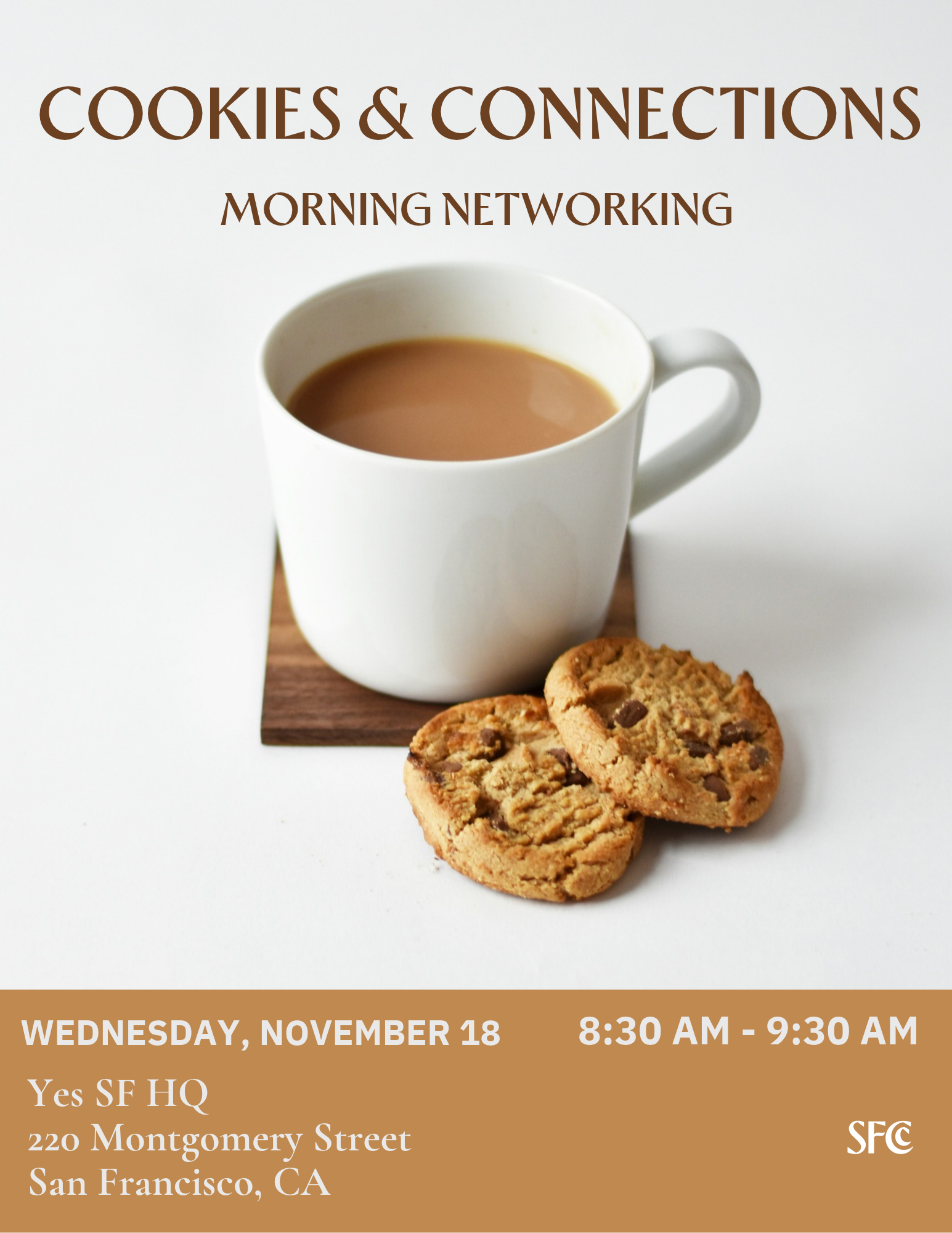 SFCC Cookies & Connections - Morning Networking