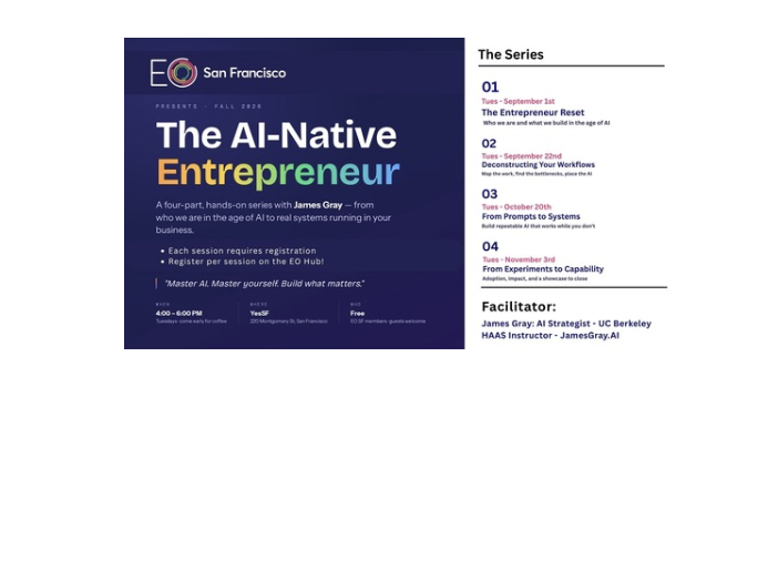 The AI-Native Entrepreneur: Deconstructing Your Workflows