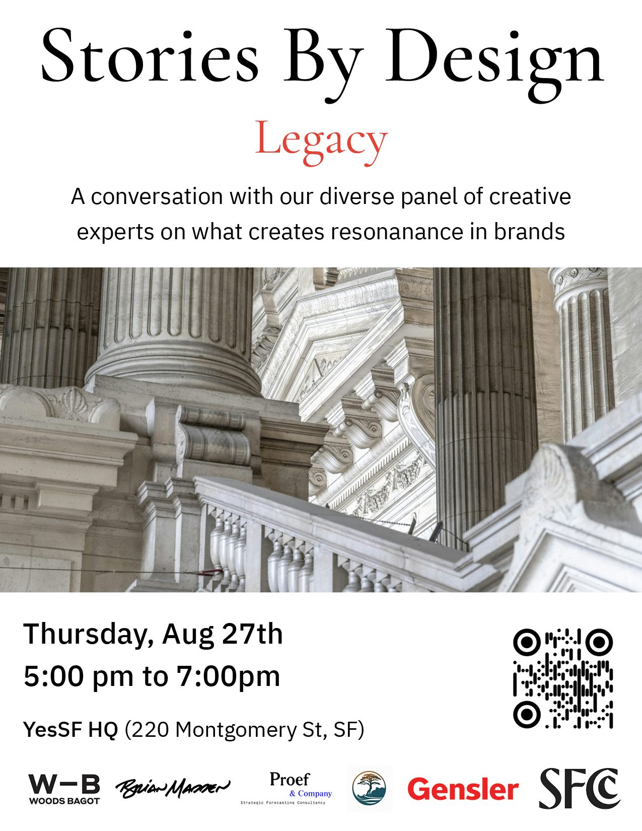 Stories By Design: Design For Legacy Panel