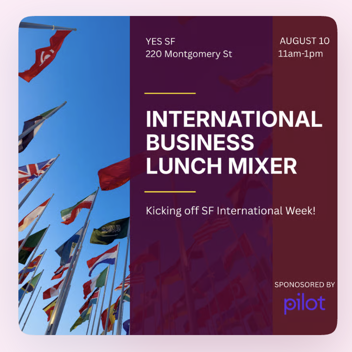 International Business Lunch Mixer