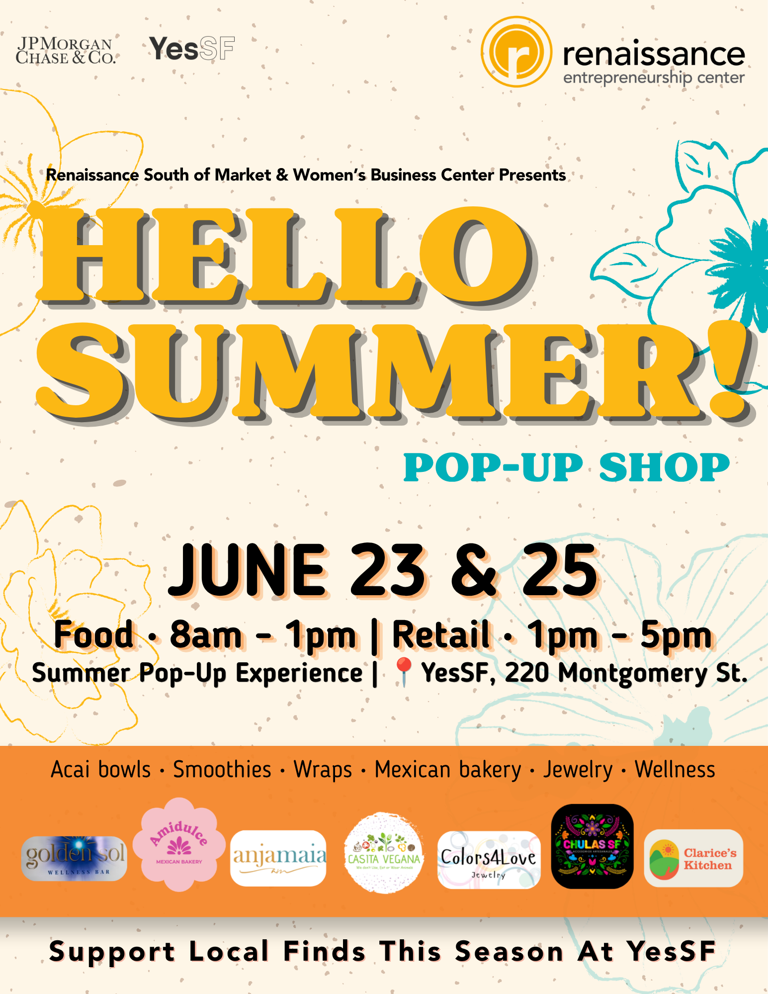 Renaissance Entrepreneurship Center Summer Pop-Up Shop