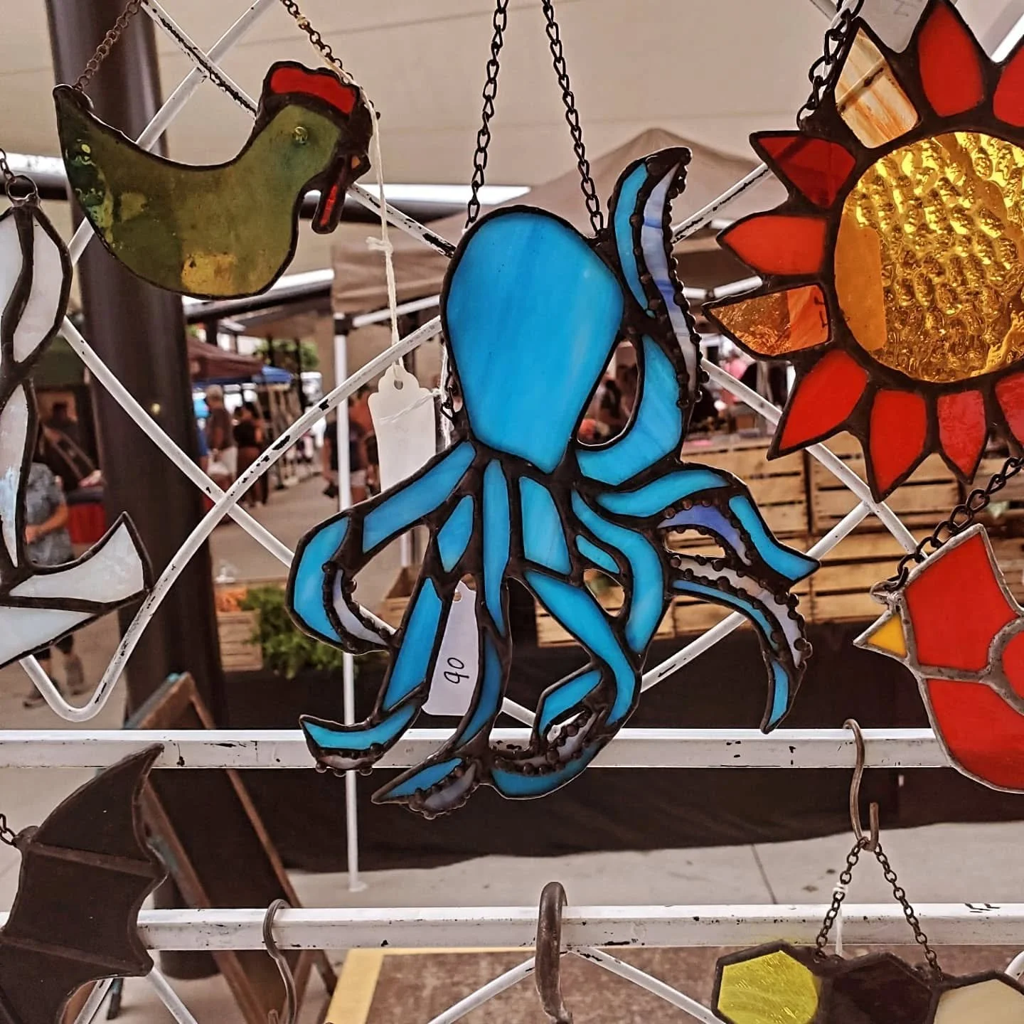 Some of the restock this week.

#stainedglass 
#suncatchers 
#Glassworks 
#smallbusiness 
#supportsmallbusiness 
#hickoryfarmersmarket 
#hickorync 
#northcarolina