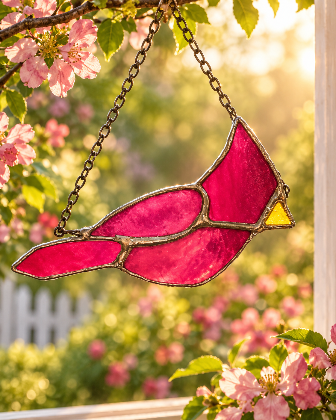 Cardinal Suncatcher
