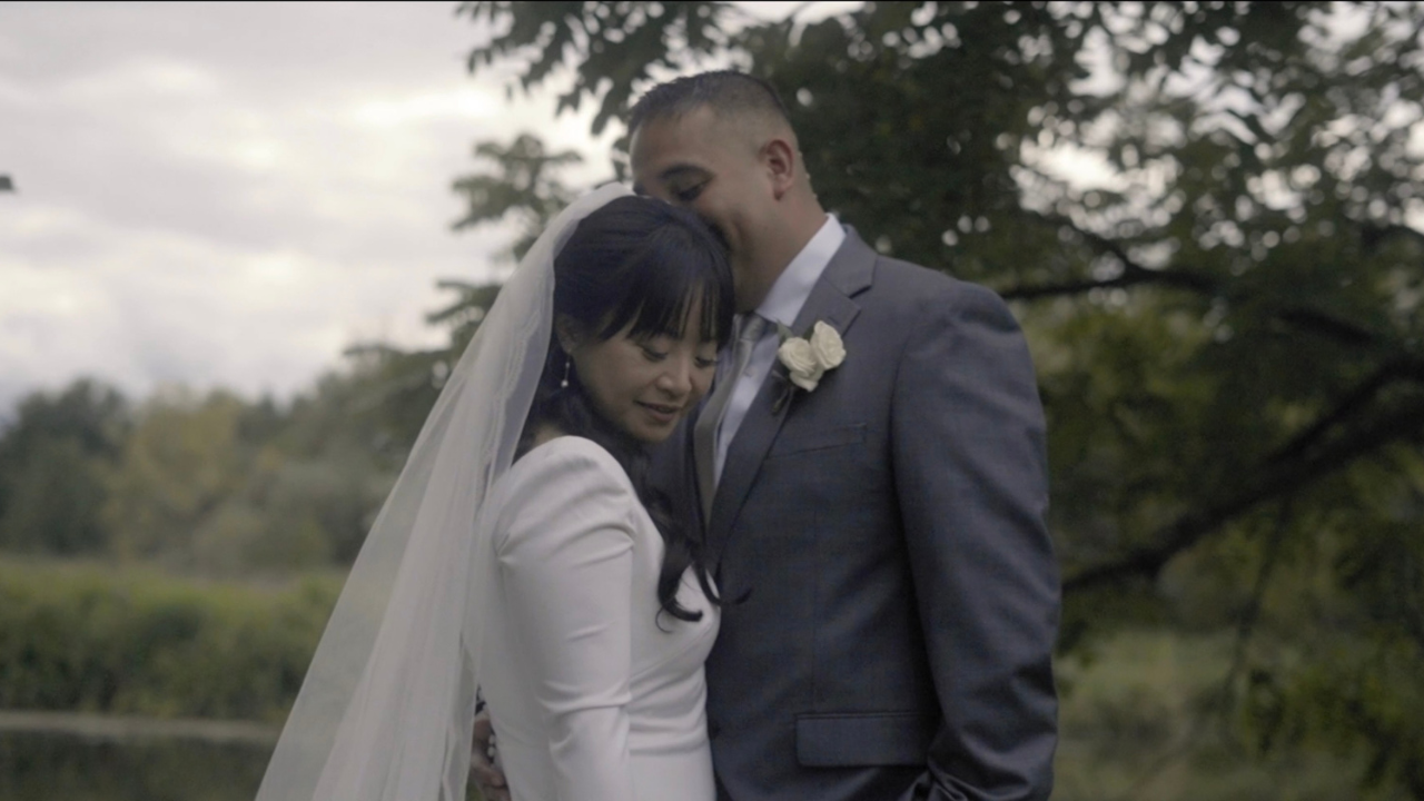 Matthew & Anh | From a DM to Forever | 1841 Farms & Vineyard Lake Geneva, WI.
