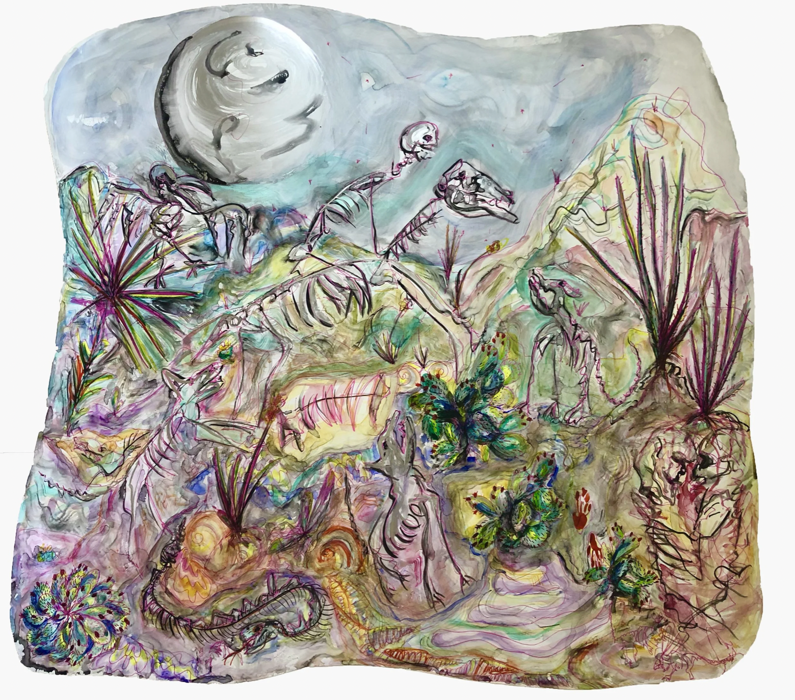 Ride or Die With the Moon, 30x0", $3,000.png