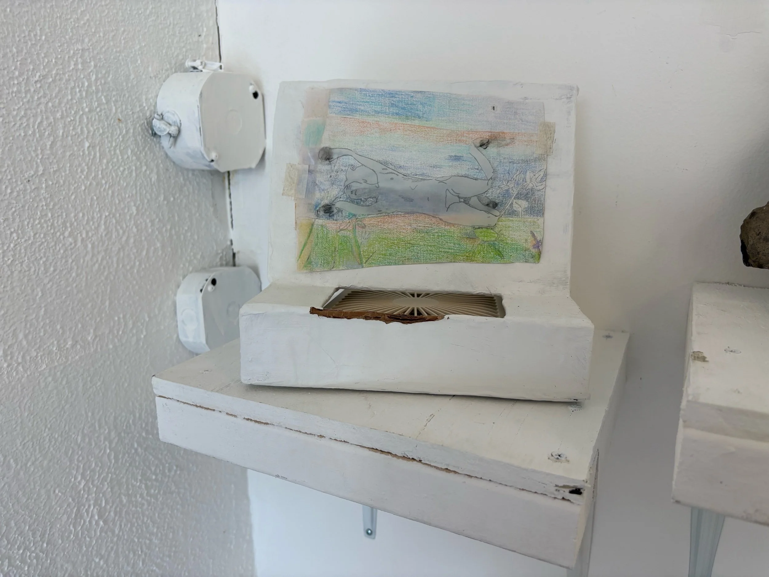 Nicole Quarles, Stress Test A, Mixed Media Sculpture, 9 x 7 x 8”, 2025