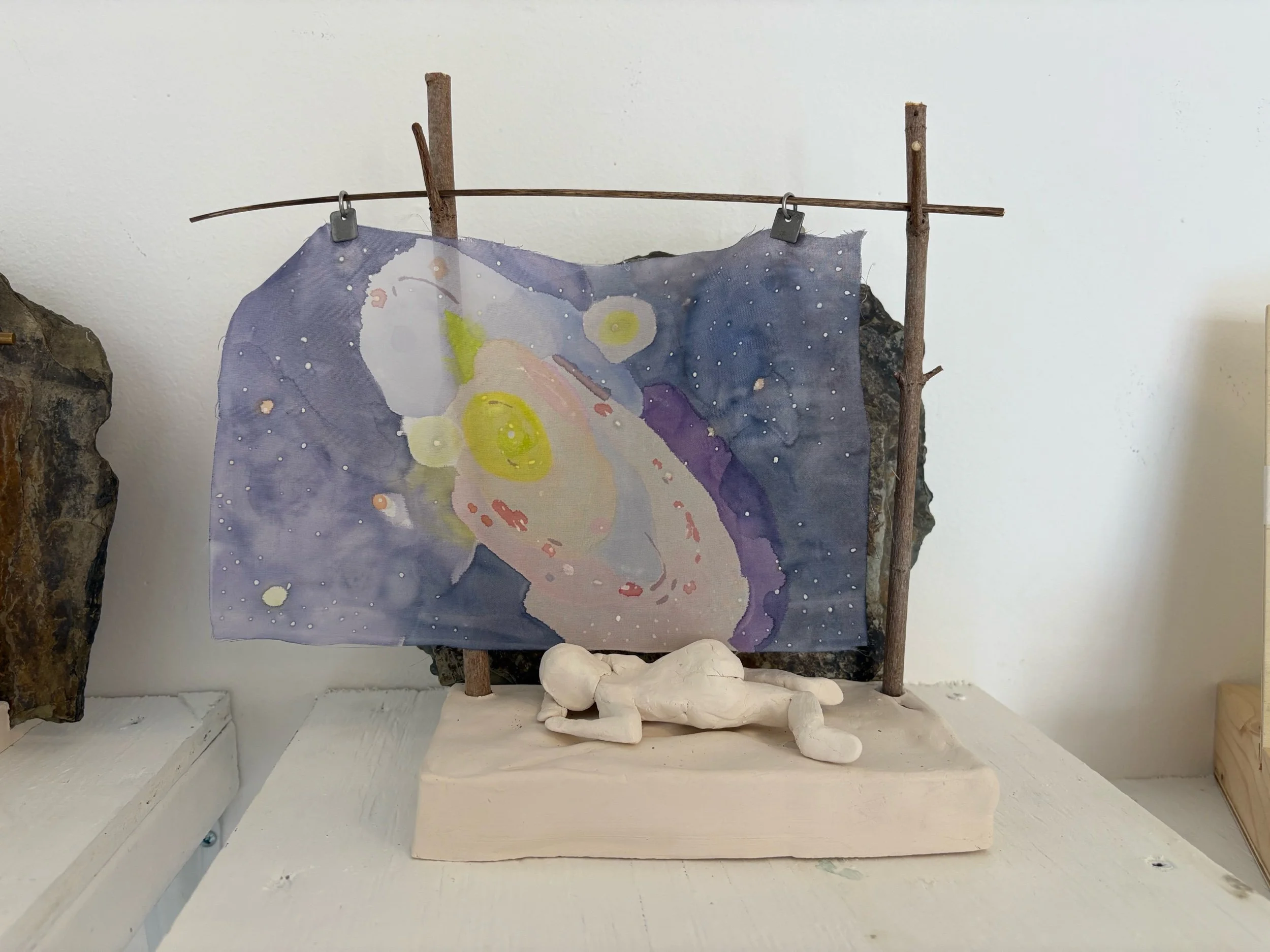 Nicole Quarles, The Grievers B , 10.5 x 5.5 x 10.5”, Mixed Media Sculpture, 2026