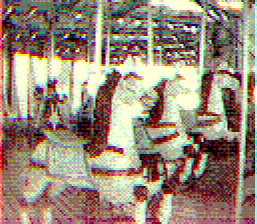 James Scott, Carousel of Warhorses for Battle, 9,  Inkjet Prints on Acetate, Magnets, Nails, 8.5 x 9.75 “,  2026