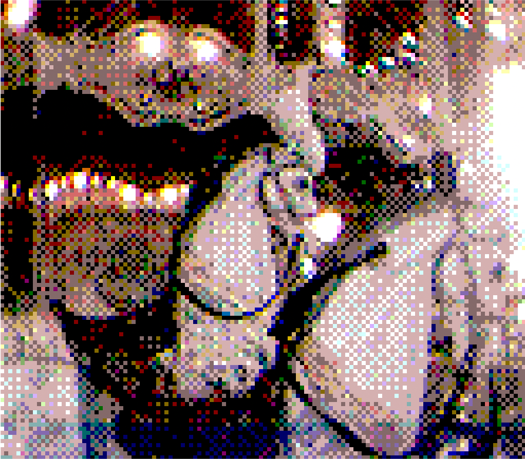 James Scott, Carousel of Warhorses for Battle, 8,  Inkjet Prints on Acetate, Magnets, Nails, 8.5 x 9.75 “,  2026