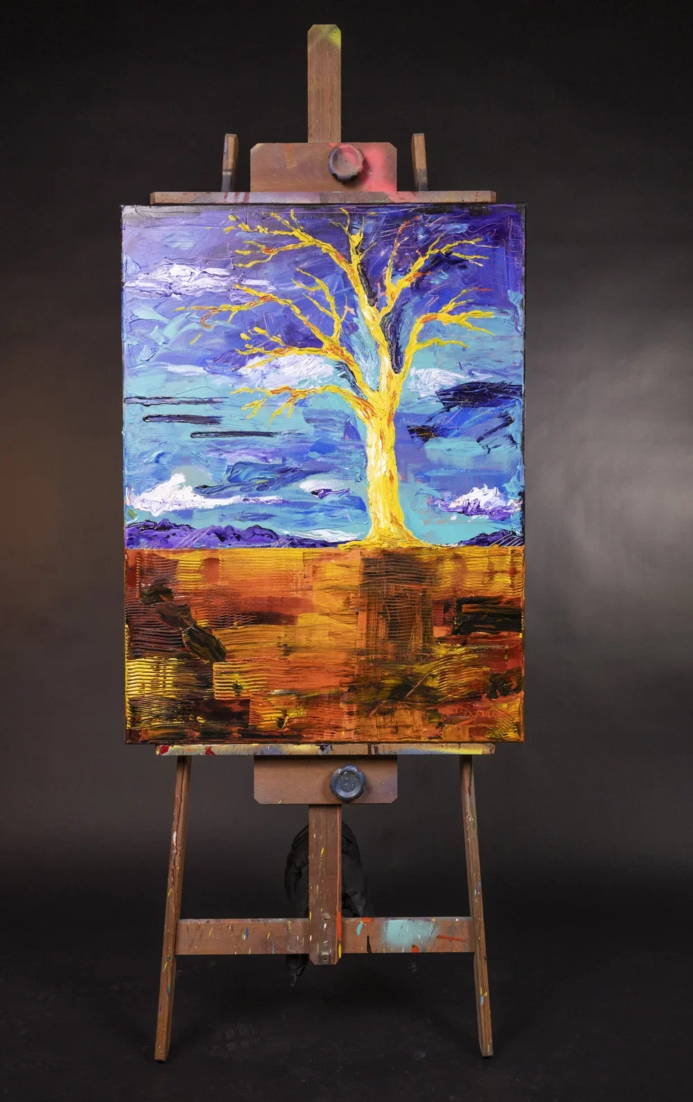 Desert Blue - 30’’ x 40’’ Mixed Media on Canvas

SOLD $1,500 USD