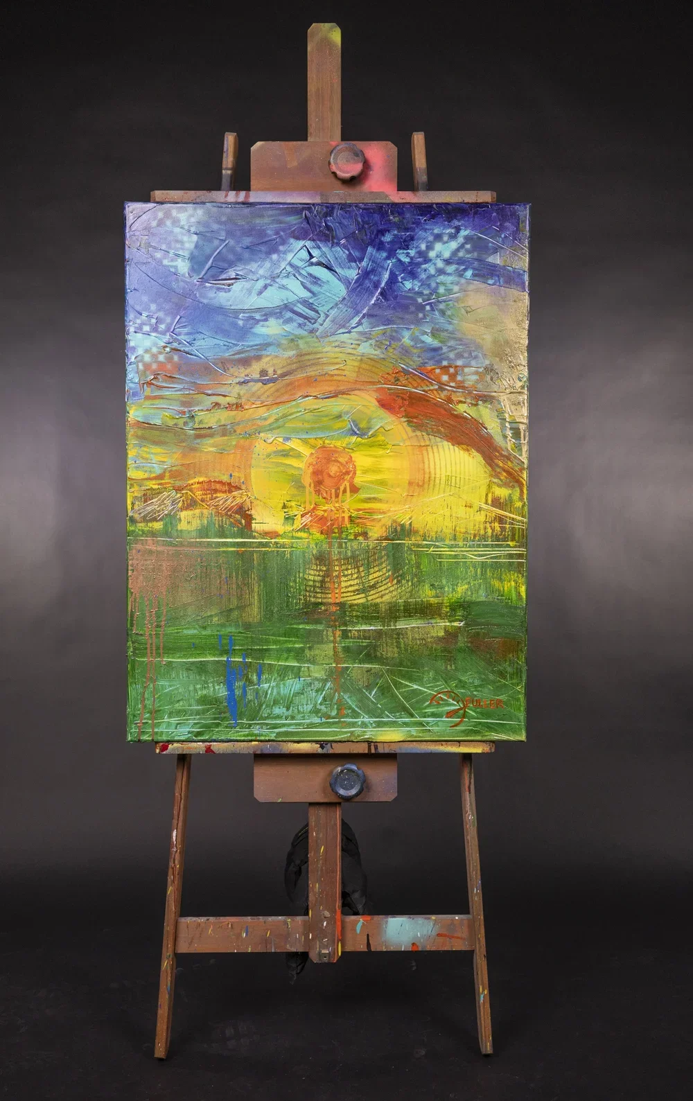 Plains Sunset - 30’’ x 40’’ Mixed Media on Canvas

SOLD $1,500 USD
