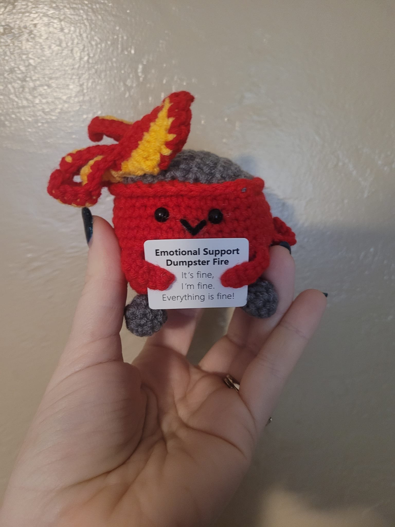 Dumpster Fire Plush