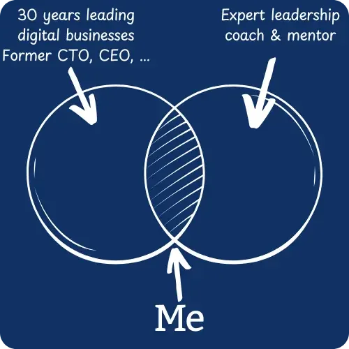 Venn Diagram - CTO Coach and Mentor for Tech Leaders in Digital Business Australia.