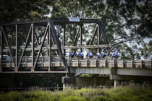 Cyclng in rural NSW with the Amy Gillett Foundation