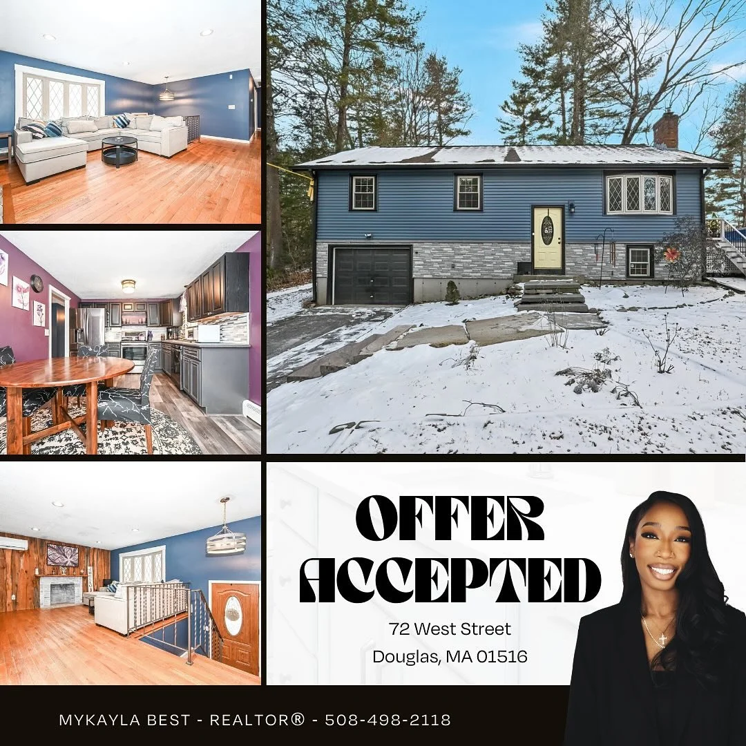 WOOHOO 🥳 Ending my weekend with an accepted offer for my buyer! We crafted an offer TOO good to pass up 🤩 

Looking forward to embarking on this journey with her and helping another person achieve their goals 🏡🚀

#mykaylasellsmass #closewiththebe