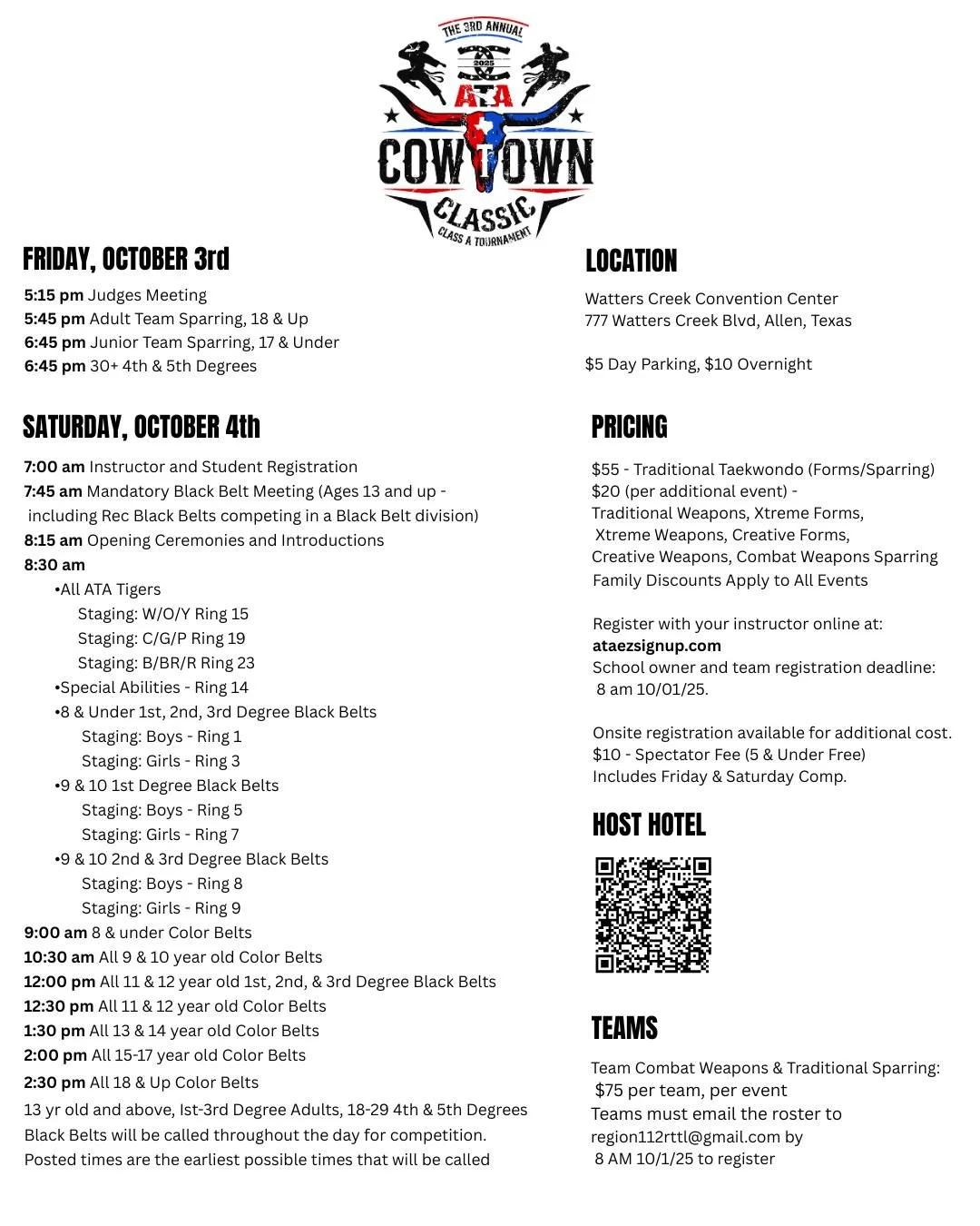 Cowtown Classic | Regional Tournament